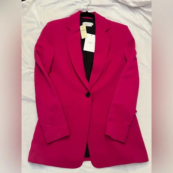 A.L.C. Vernay Blazer Hot Pink Size 0